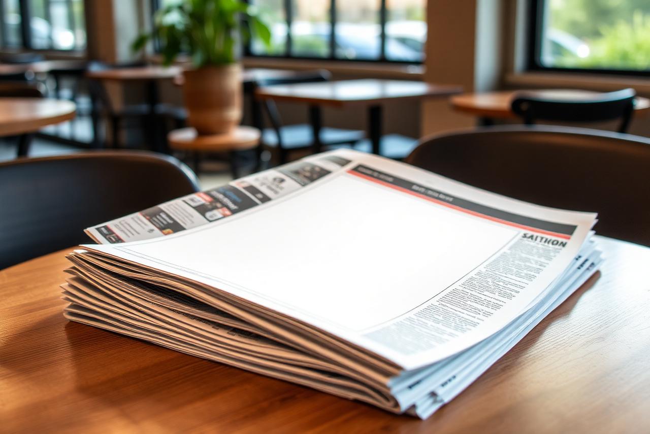 Regional Newspaper — Half Page